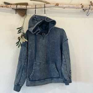 Alphalete Very Terry Hoodie Navy Blue